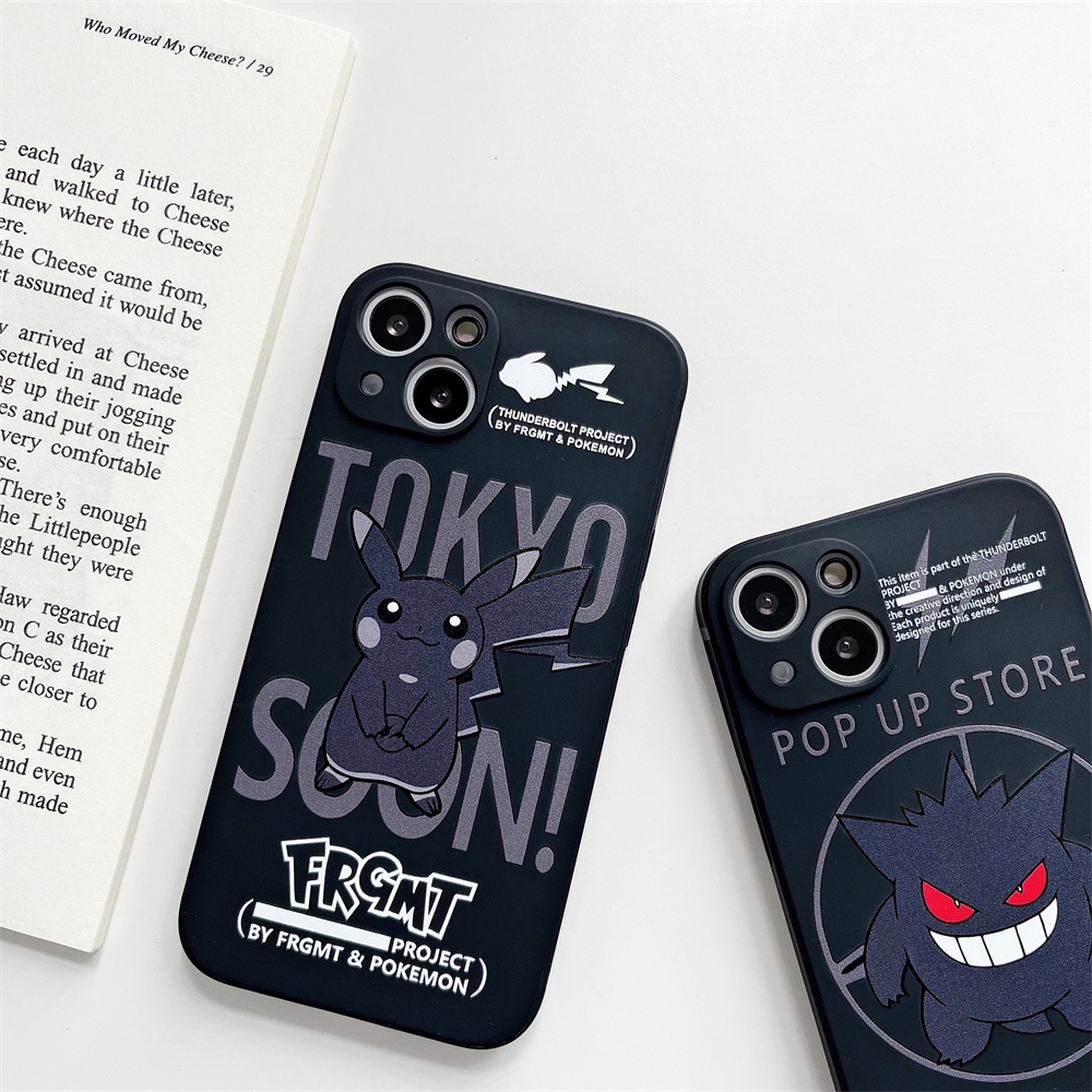 Ốp điện thoại silicon mềm hình Pokémon thích hợp cho iPhone 13 / 12 11 Pro Max X Xr 7 8 Plus