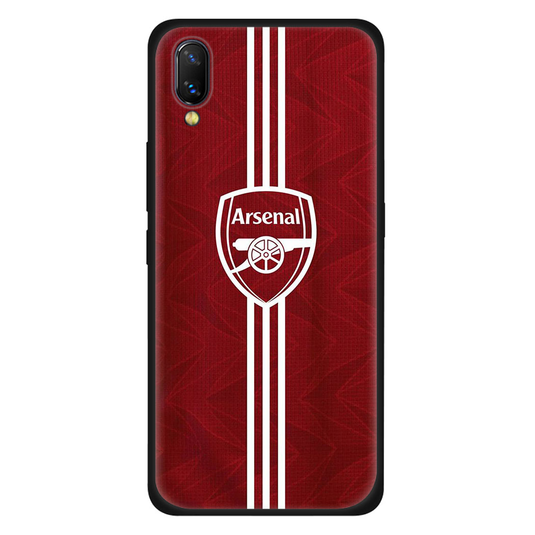 Mềm Ốp Lưng Logo Đội Bóng Arsenal Nhiều Mẫu Mã Cho Điện Thoại Vivo V7 V5 Plus V11 V15 Pro Lite V5s V9 Y67 Y66 Y79 Y85 Y89 U3 Pdd34