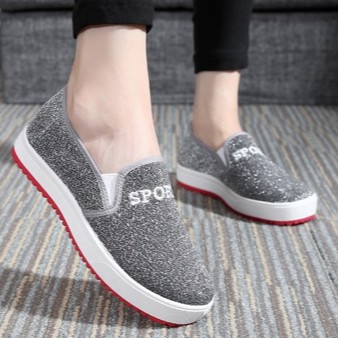 Slip on ánh nhũ nổi bật | BigBuy360 - bigbuy360.vn