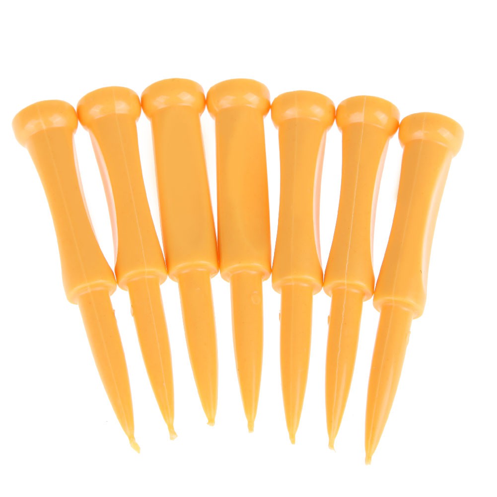 New Promotion 35pcs/pack Golf Tees Plastic Castle Tee Height Control Step Down 68mm Drop Shipping