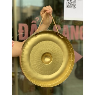 Chiêng đồng chạm khắc hoa văn trống đồng đủ size