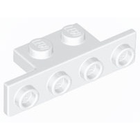 Gạch Lẻ Hàng Mới Giá đỡ 1 x 2 - 1 x 4 với hai góc tròn ở phía dưới