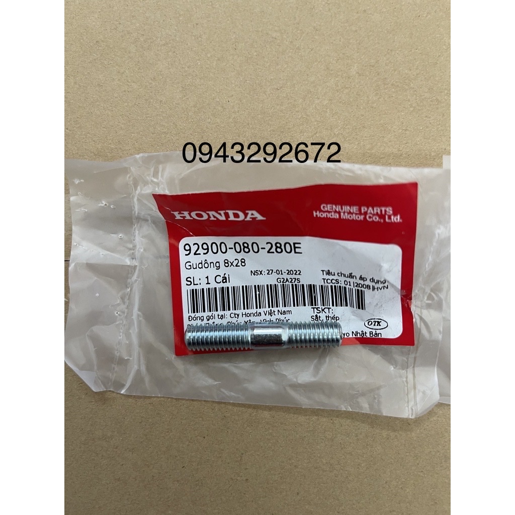 Ốc Co Đầu Bò Bô Xe Future Neo, Future X, Led 125 Honda