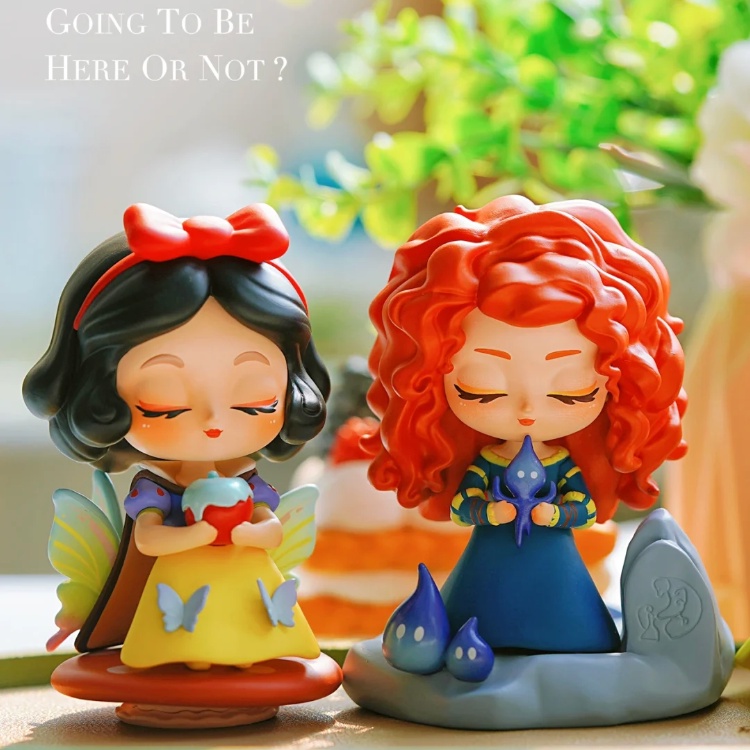 Mô Hình Búp Bê Công Chúa Disney Tự Dính Có Hộp Mù Tốt Hơn Làm Quà Tặng Trang Trí