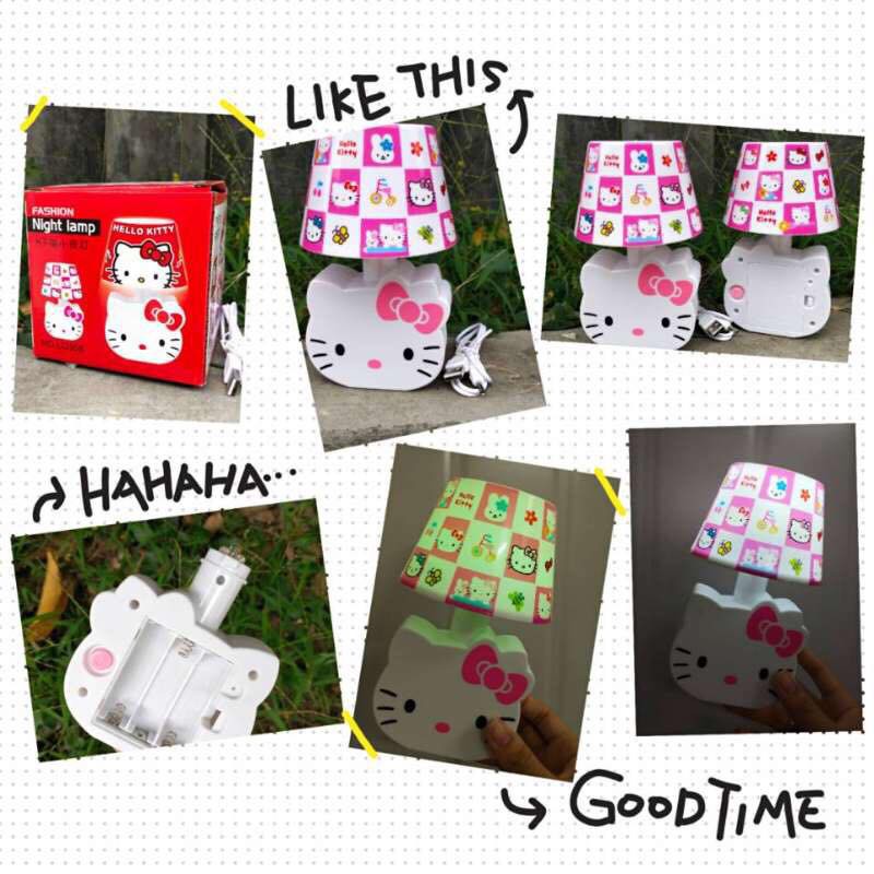 đèn ngủ hello kitty