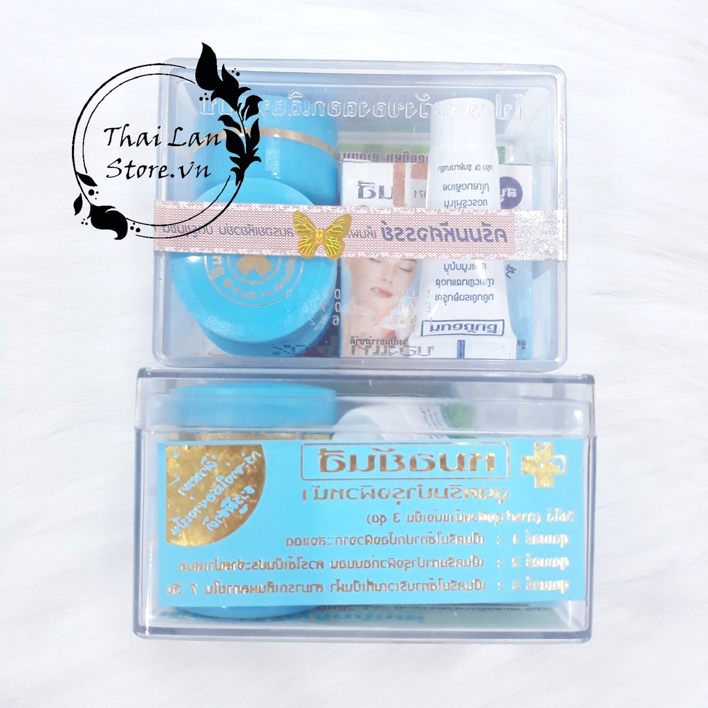 Set 4 Mỹ Phẩm Nám Tàn Nhang Thái Lan Da Mặt Trắng Sáng, Mịn Màng