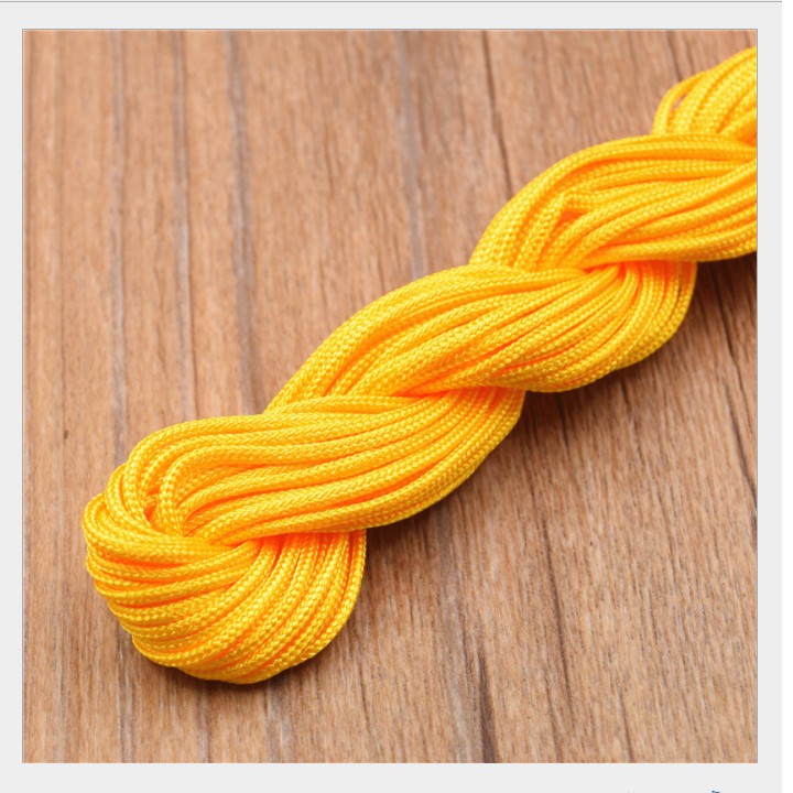 (Nguyên liệu làm vòng) Dây dù làm vòng tay handmade 10m đường kính 2.5mm loại đẹp