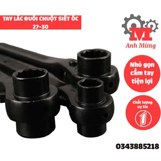 Tay lắc đuôi chuột siết ốc 19-22, 24-27 nhỏ gọn tiện lợi cho người sử dụng