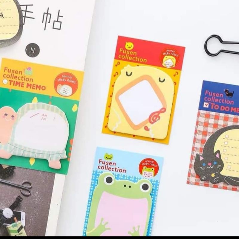 giấy note động vật