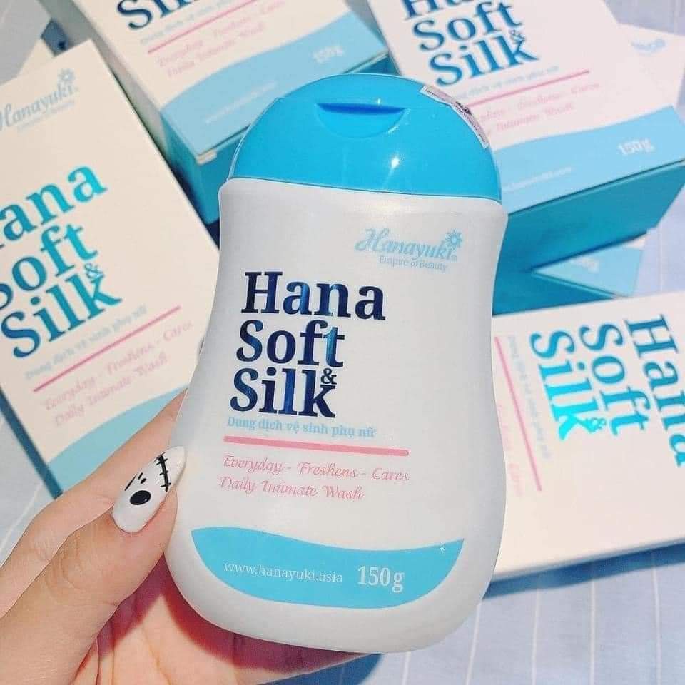 Dung Dịch Vệ Sinh Hana Soft Silk 150g, Hanayuki