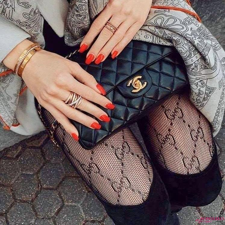 Quần tất lưới đen thiết kế quyến rũ cho nữ