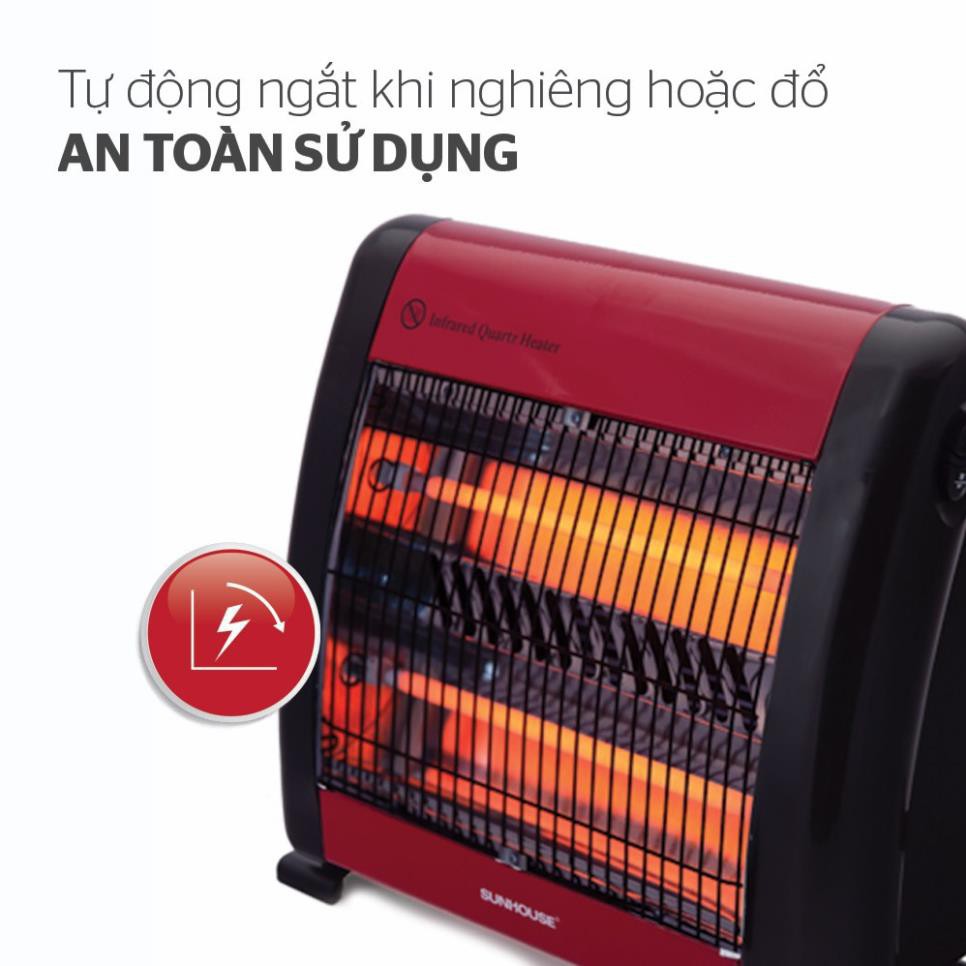 Sưởi điện hồng ngoại SUNHOUSE SHD7013 [Hàng chính hãng 100%]