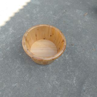 Chậu gỗ ngâm chân