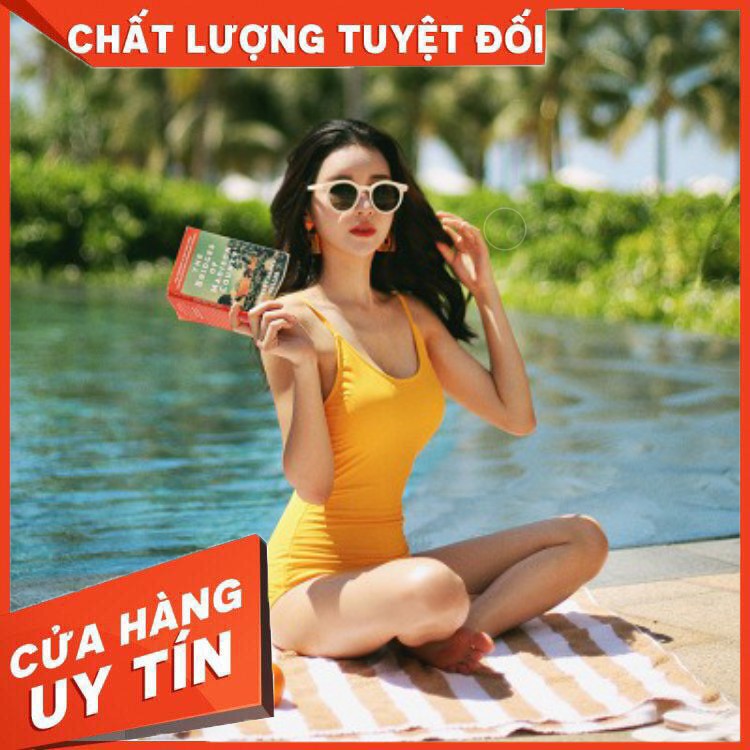 HÀNG CAO CẤP -  Bikini nữ đẹp, Áo tắm biển nữ hai dây liền thân, Đệm mút ngực nâng ngực  - Hàng Cao Cấp