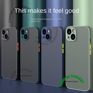 Ốp Điện Thoại Màu Mờ Thời Trang Cho iPhone 13 14 Pro max 12 11 12Pro 13Pro 12Mini