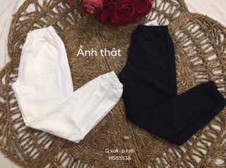 Quần kaki phối lưới hông (HS)