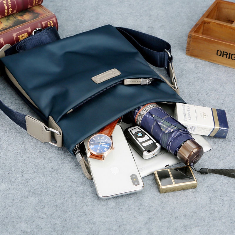 ✸✢Túi đeo chéo vải Oxford chống thấm nước thời trang công sở cho nam | BigBuy360 - bigbuy360.vn