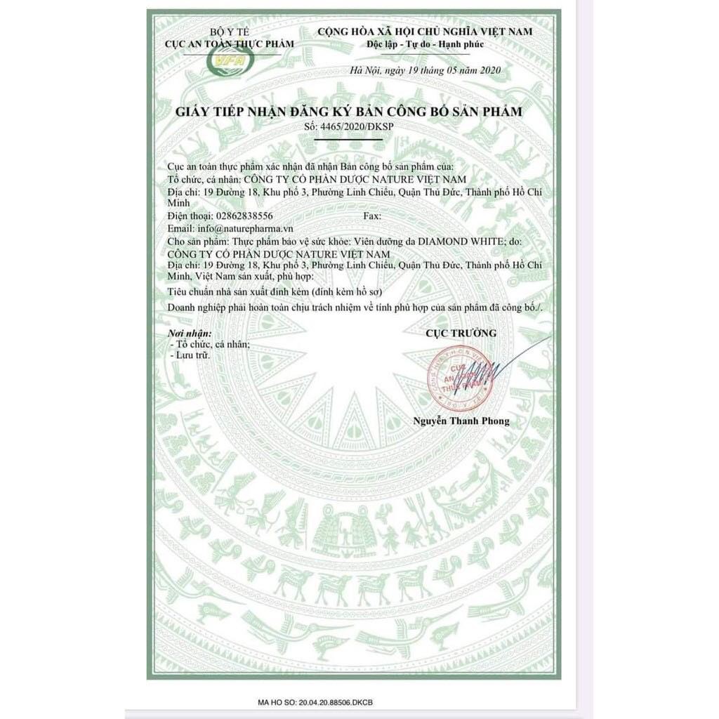 Diamond White Viên uống trắng da Ngọc Trinh 2020 | BigBuy360 - bigbuy360.vn