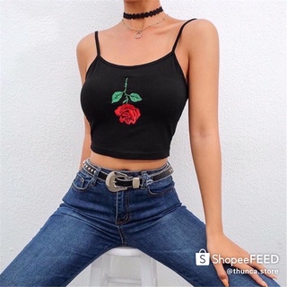 Áo 2 dây thêu Honey