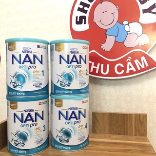 Sữa NAN Nga Optipro 800g (Đủ số 1,2,3,4) Date 2023 Mẫu mới