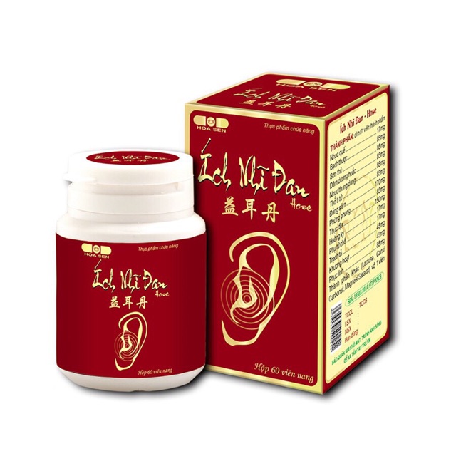 ÍCH NHĨ ĐAN hỗ trợ điều trị người bị điếc, nặng tai, giảm thính giác, ù tai