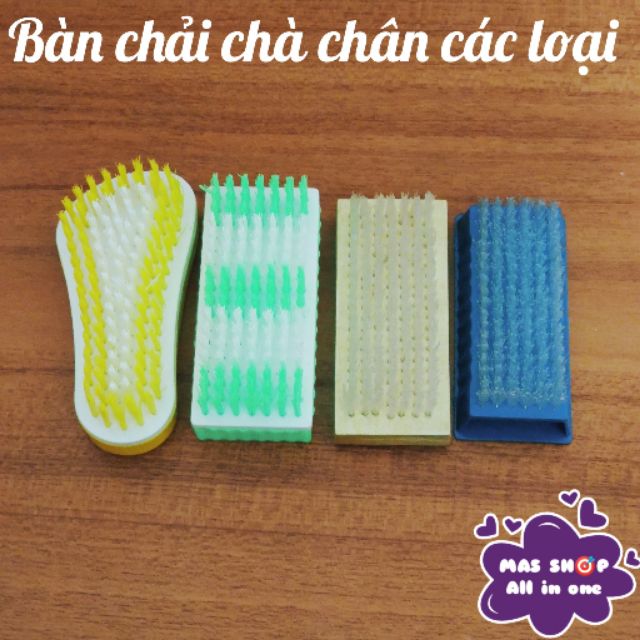 Bàn chải chà chân, Giặt đồ các loại