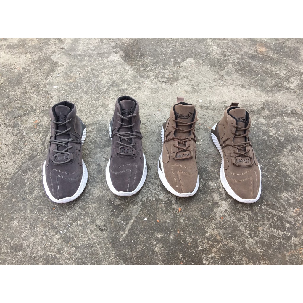 GIÀY THỂ THAO NAM CỔ CAO - GIÀY SNEAKER NAM INF X816 DA LỘN MỊN CAO CẤP | BigBuy360 - bigbuy360.vn