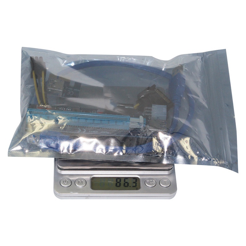 Card Mạng Pci-E 1x Sang 16x 30cm Usb 3.0 Sata Sang 4pin + 6pin Cho Btc Mining Miner Riser | BigBuy360 - bigbuy360.vn