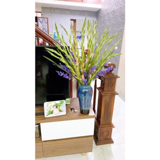 Bình hoa lọ hoa Bát tràng cắm lựu , mai mỹ, tuyết mai men biến hoả