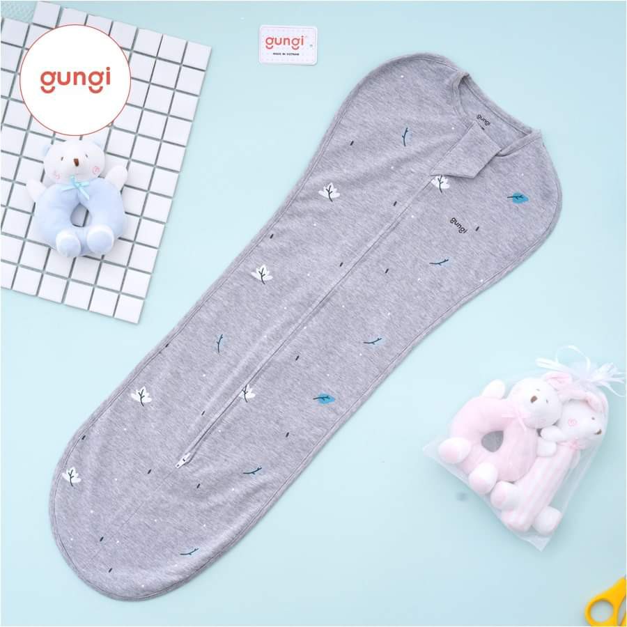 Túi ngủ chống giật mình Gungi Infant Breezy cho bé ngủ ngon giấc