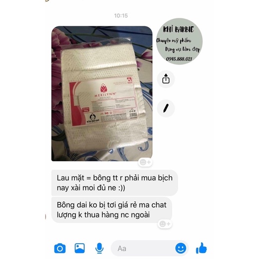 BÔNG TẨY TRANG HẠT MASSAGE MERILYNN