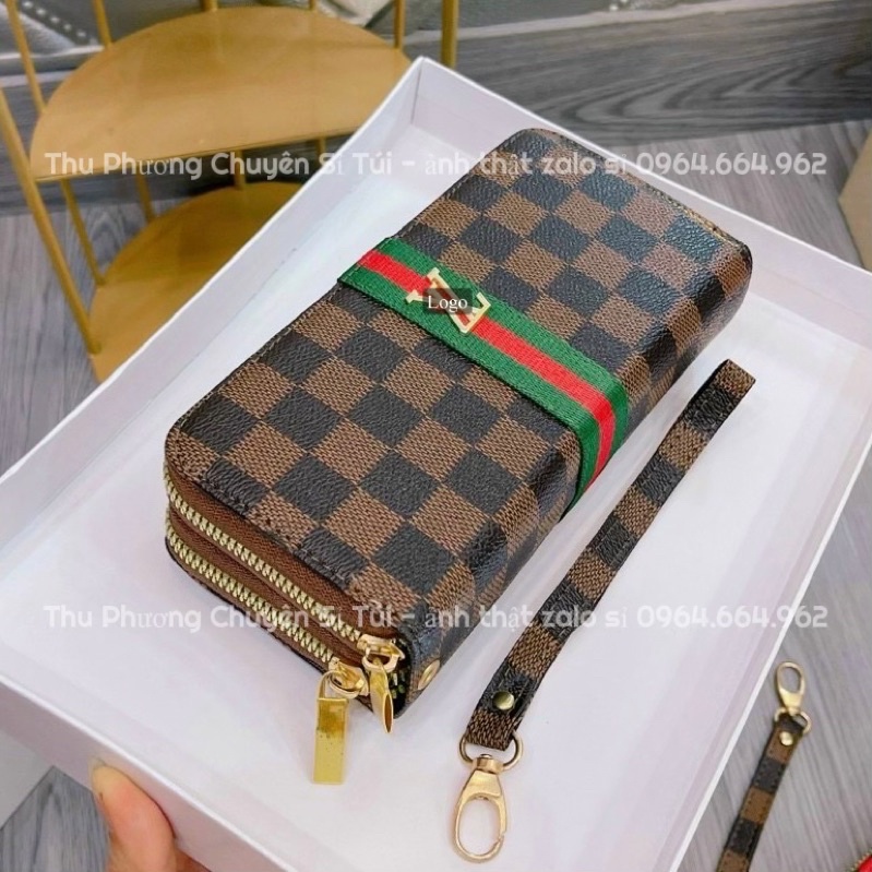 [XẢ KHO GIÁ GỐC] Ví dài cầm tay nữ, Ví nhiều ngăn 2 khoá hàng loại 1 chất da mềm mịn