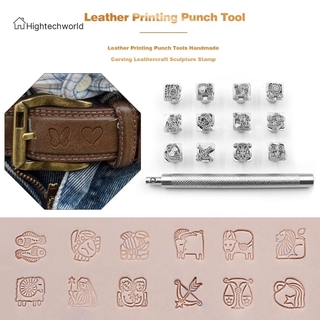 Leather Printing Tool Constellation Pattern Alloy Carving Punch Stamp Carft꒪NICE