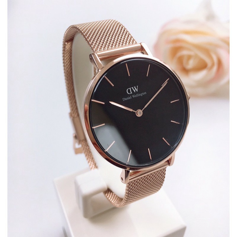 Đồng hồ DW cặp đôi nam nữ dây lưới thép đan - trẻ trung sang trọng - Bảo hành 12 tháng- Tặng hộp