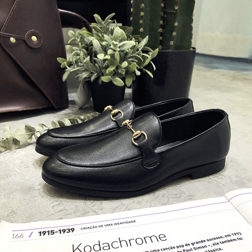 Fashionable shoe leather shoes for men Kl2924