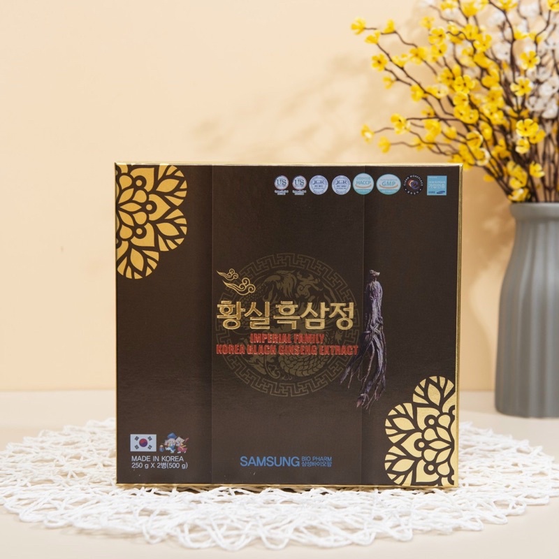 [ HÀNG MỚI ] Cao Hắc Sâm 2 lọ SAMSUNG BIO PHARM x 250G