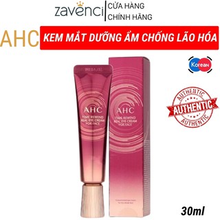 Kem Dưỡng Mắt AHC Ageless Real Eye Cream For Face Dưỡng Ẩm Chống Lão Hoa Vùng Mắt (30ml)