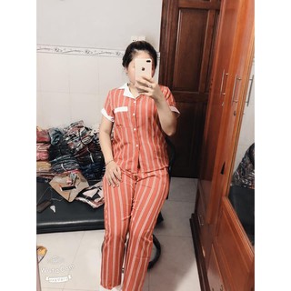 Đồ bộ pijama lụa satin