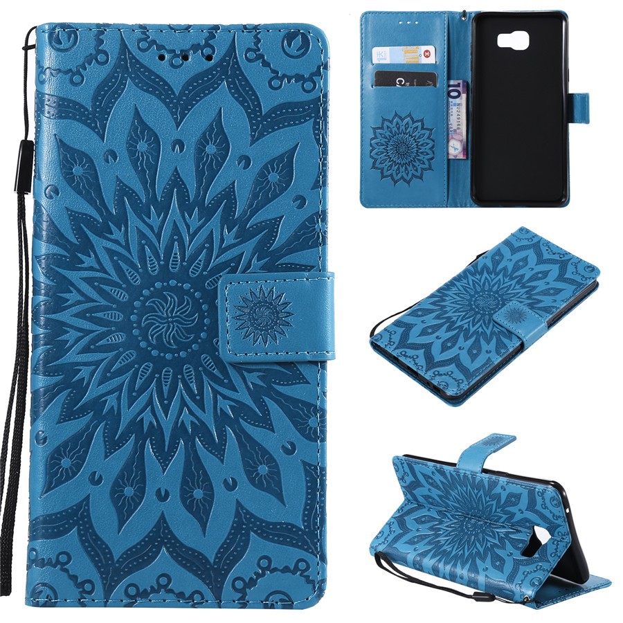 Ốp điện thoại da nắp gập dành cho Samsung C9 Pro | BigBuy360 - bigbuy360.vn