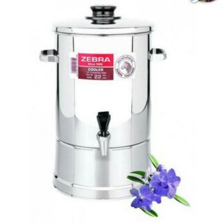 Thùng nước inox304 Zebra Thái Lan 17.8L-28cm có vòi gạt-114028