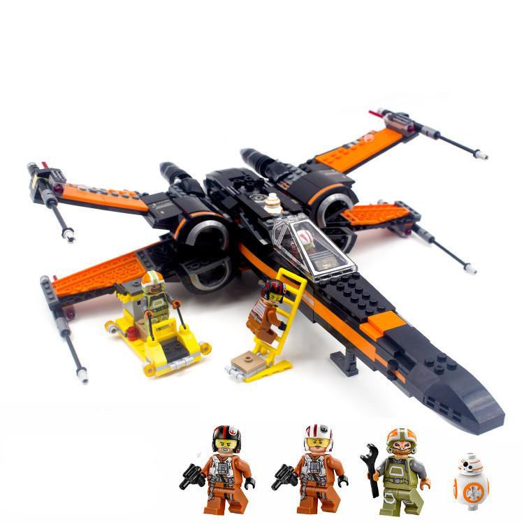 (CÓ SẴN) đồ chơi lắp ráp mô hinh Star Wars 05004 X-Wing Fighter phi thuyền chiến đấu 10466