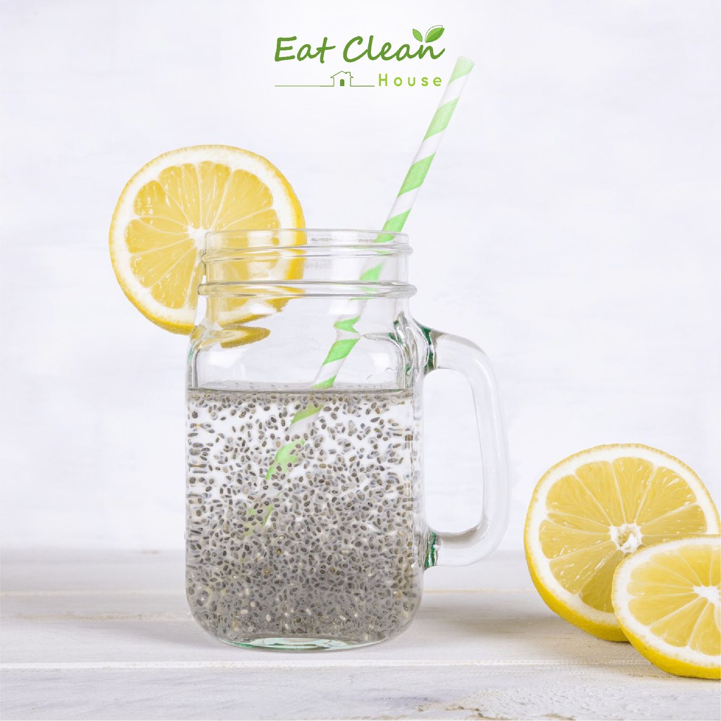 Hạt Chia Úc Organic Chia Seeds Túi Đen 500gr/ 100gr