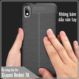 Ốp lưng Xiaomi Redmi 7A Giả da chống sốc Auto Focus