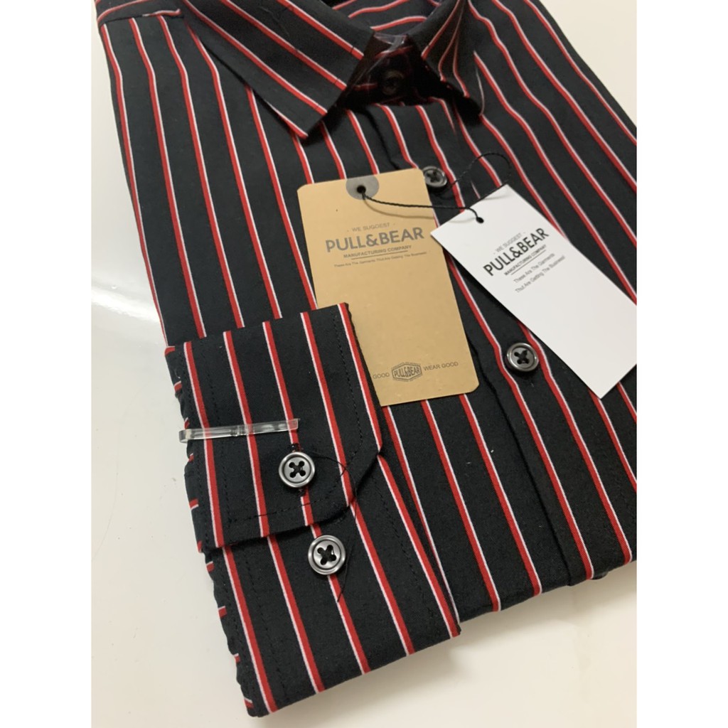 Aó Sơ Mi Nam Kẻ Sọc Dài Tay Màu Than Chất vải Cotton Cao Cấp Mềm Mại Thấm Hút Mồ Hôi | BigBuy360 - bigbuy360.vn