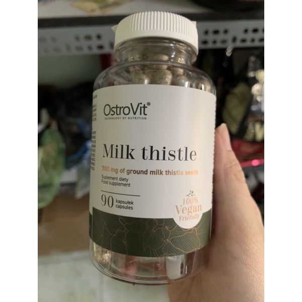 Viên uống giải độc gan OstroVit Milk Thistle