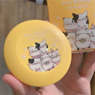 Phấn phủ kiss beauty cat powder