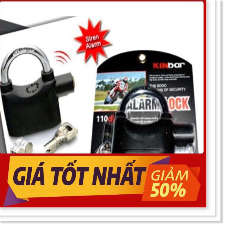 Ổ khóa chống trộm Kinbar Alarm Lock - Ổ khóa báo động cao cấp