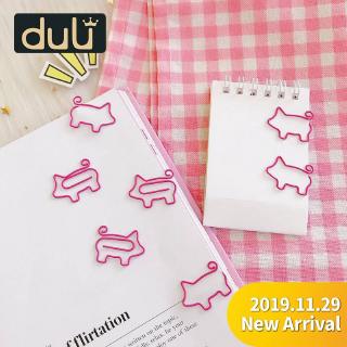 Dụng cụ đánh dấu trang sách hình heo đuôi dài dễ thương