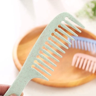 Lược răng thưa chải tóc nhựa lúa mạch