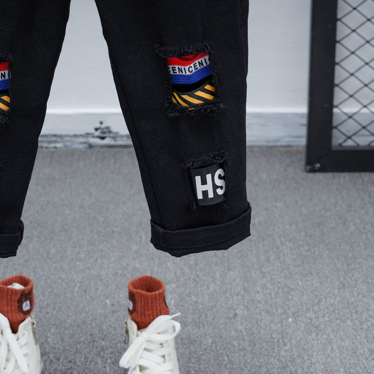 Quần Dài Lưng Thun Thời Trang Cá Tính Cho Bé Trai